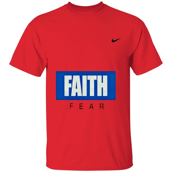 Byu Football Faith Fear Be The Light 2 Sided Shirt - Image 7
