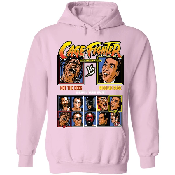 Cage Fighter Not The Bees Vs Nicolas Rage Choose Your Cage Hoodie - Image 4