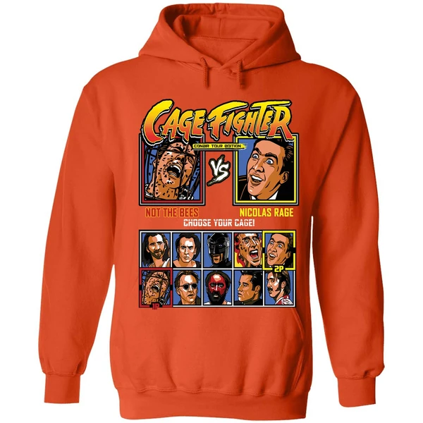 Cage Fighter Not The Bees Vs Nicolas Rage Choose Your Cage Hoodie - Image 5