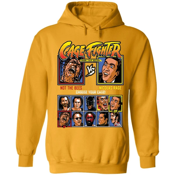 Cage Fighter Not The Bees Vs Nicolas Rage Choose Your Cage Hoodie - Image 9
