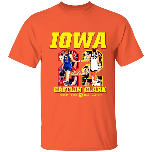 Caitlin Clark Just A Girl From Iowa Hawkeyes 22 Indiana Fever Shirt - Image 5