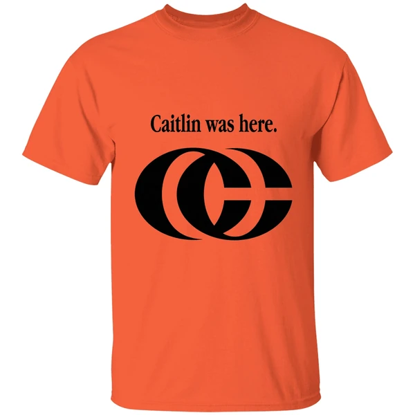 Caitlin Was Here Signature Logo 2025 Shirt - Image 3
