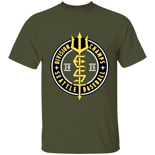 Cal Raleigh 3 Run Homer Division Champs Seattle Mariners Baseball 2025 Shirt - Image 3