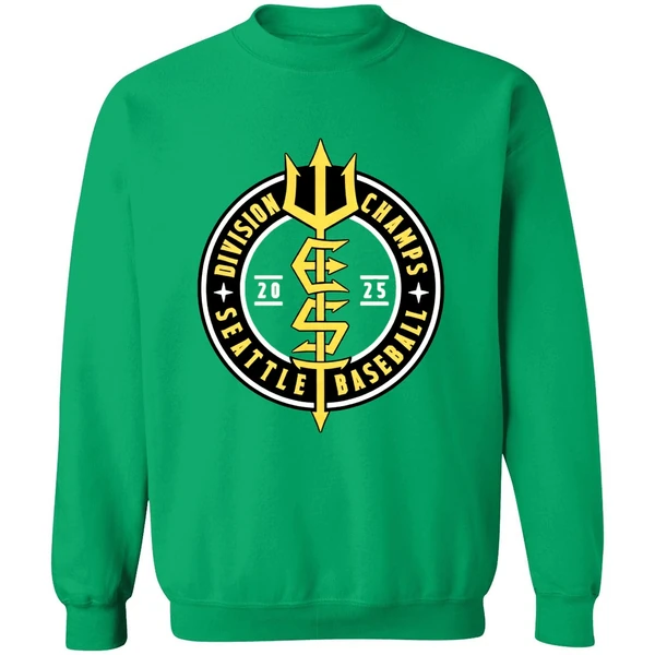Cal Raleigh 3 Run Homer Division Champs Seattle Mariners Baseball 2025 Sweashirt - Image 3