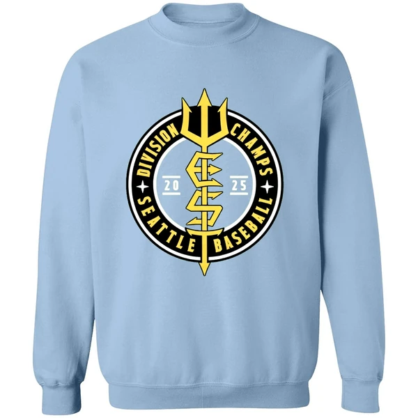 Cal Raleigh 3 Run Homer Division Champs Seattle Mariners Baseball 2025 Sweashirt - Image 4