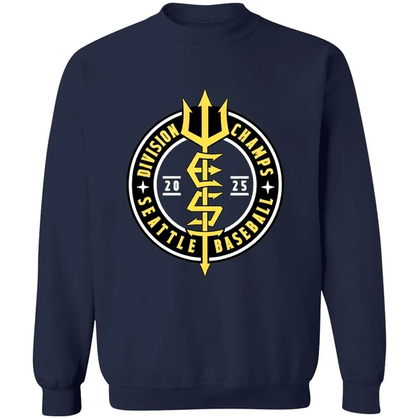 Cal Raleigh 3 Run Homer Division Champs Seattle Mariners Baseball 2025 Sweashirt - Image 6