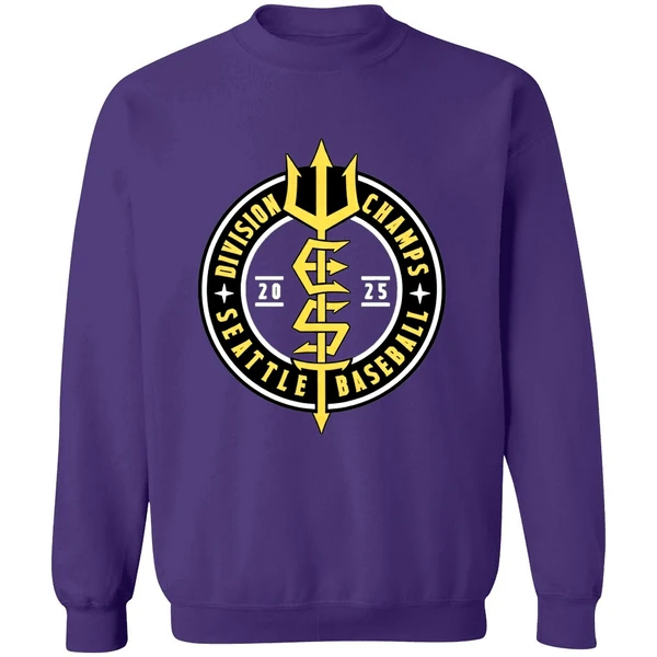 Cal Raleigh 3 Run Homer Division Champs Seattle Mariners Baseball 2025 Sweashirt - Image 7