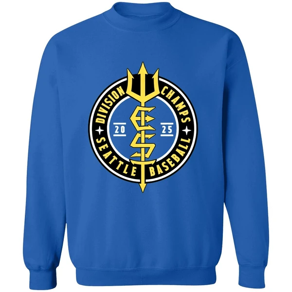 Cal Raleigh 3 Run Homer Division Champs Seattle Mariners Baseball 2025 Sweashirt - Image 8