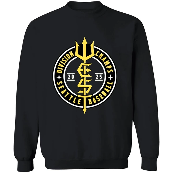 Cal Raleigh 3 Run Homer Division Champs Seattle Mariners Baseball 2025 Sweashirt - Image 9