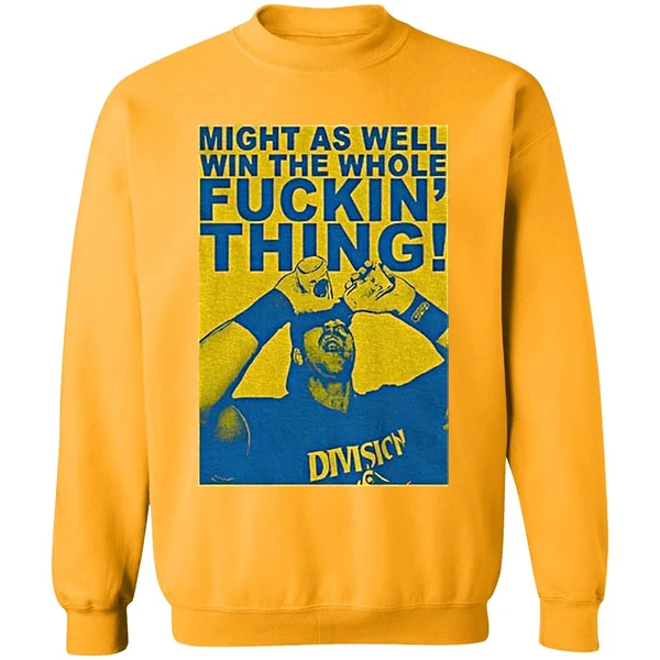 Cal Raleigh Might As Well Win The Whole Fuckin Thing Sports Fan Sweashirt - Image 2