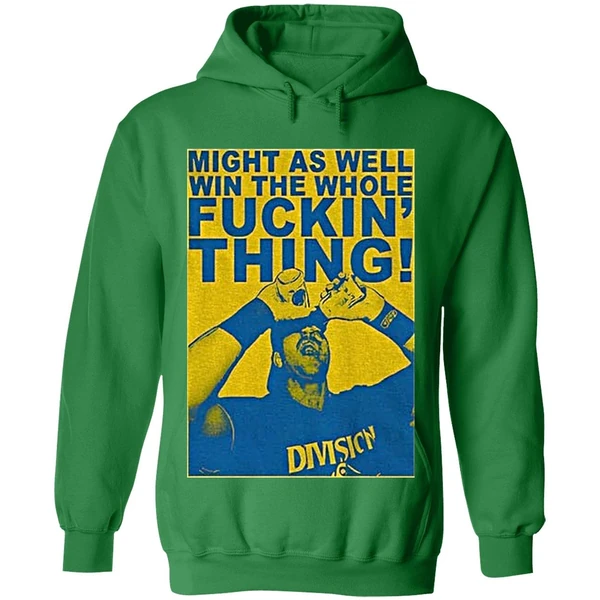 Cal Raleigh Seattle Mariners Might As Well Win The Whole Fuckin Thing Sports Fan Hoodie - Image 2