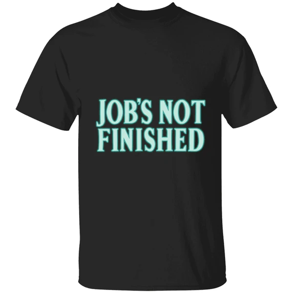 Cal Raleigh Seattle Mariners Wearing Jobs Not Finished Shirt - Image 9