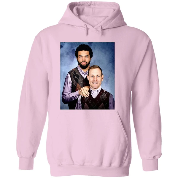 Caleb Williams And Ben Johnson Step Brothers Chicago Bears Hoodie - Image 5