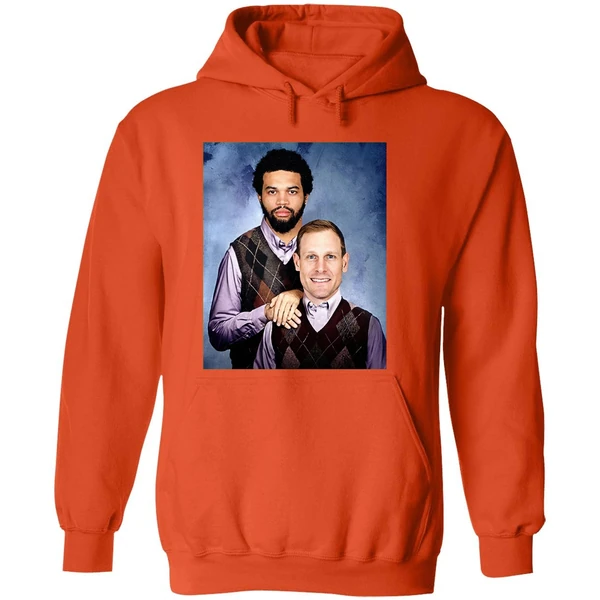 Caleb Williams And Ben Johnson Step Brothers Chicago Bears Hoodie - Image 6