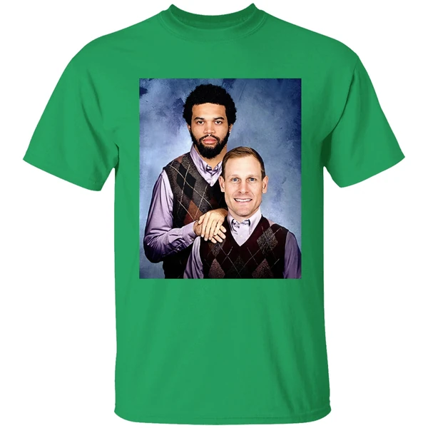 Caleb Williams And Ben Johnson Step Brothers Chicago Bears Shirt - Image 2
