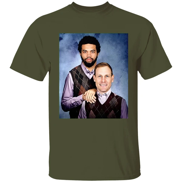 Caleb Williams And Ben Johnson Step Brothers Chicago Bears Shirt - Image 4