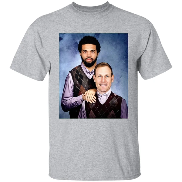 Caleb Williams And Ben Johnson Step Brothers Chicago Bears Shirt - Image 9