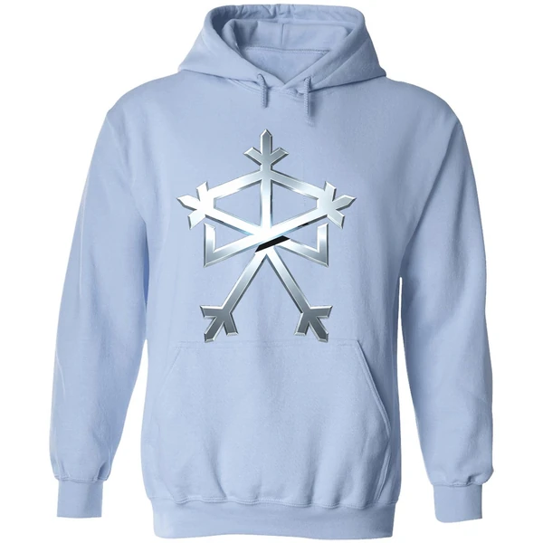 Caleb Williams Chicago Bears Iceman Snowflake Logo Hoodie - Image 4