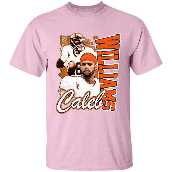 Caleb Williams Chicago Bears Quarterback Graphic Shirt - Image 3