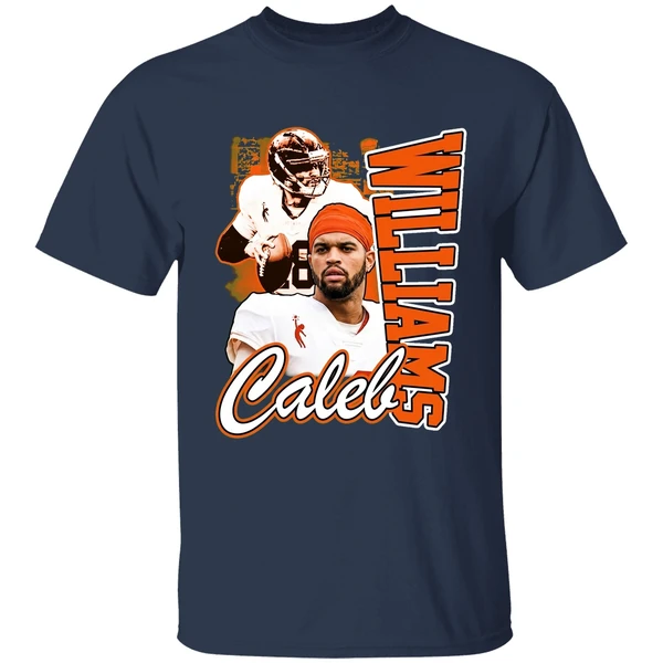 Caleb Williams Chicago Bears Quarterback Graphic Shirt - Image 5