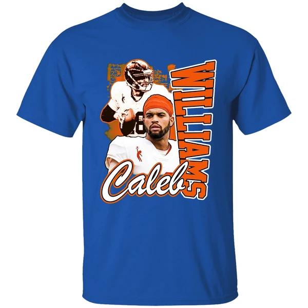 Caleb Williams Chicago Bears Quarterback Graphic Shirt - Image 8