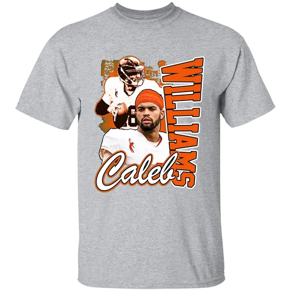 Caleb Williams Chicago Bears Quarterback Graphic Shirt - Image 9