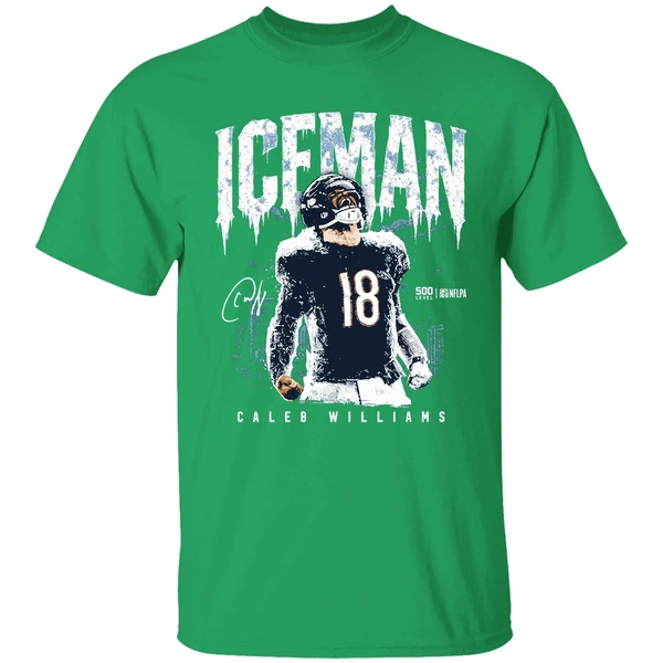 Caleb Williams Chicago Iceman Signature Shirt - Image 2