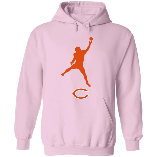 Caleb Williams The Iceman Chicago Bear Logo Hoodie - Image 5