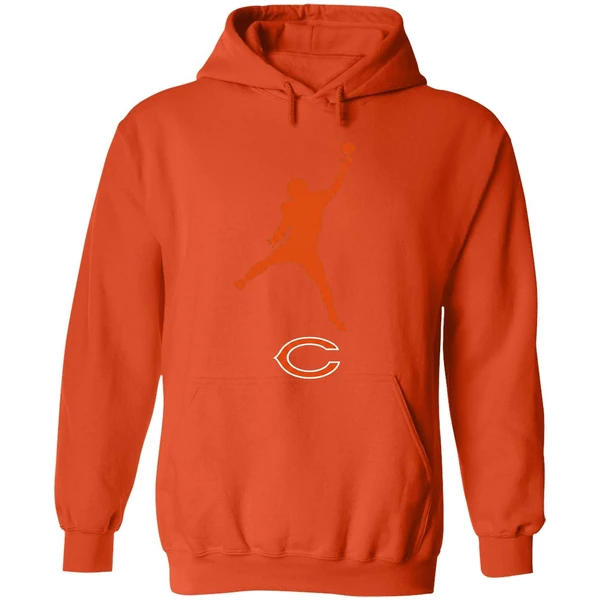 Caleb Williams The Iceman Chicago Bear Logo Hoodie - Image 6
