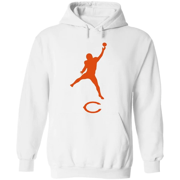 Caleb Williams The Iceman Chicago Bear Logo Hoodie - Image 8