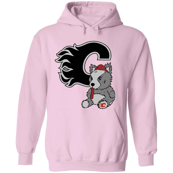 Calgary Flames Harvey The Hound Mascot Hoodie - Image 5