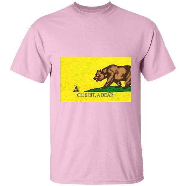 California State Vs Snake Garden Flag Oh Shit A Bear Shirt - Image 2