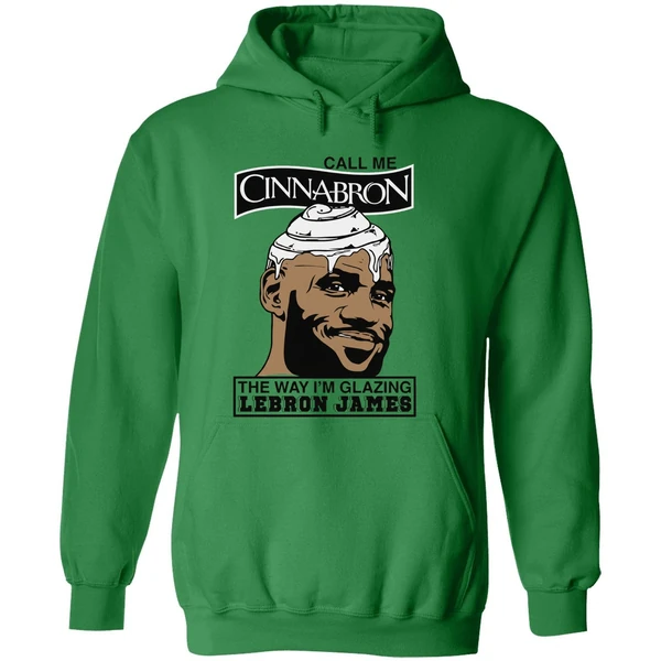 Call Me Cinnabron The Way Im Glazing Lebron James Hoodie - Image 2