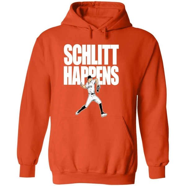 Cam Schlittler New York Yankees Baseball Schlitt Happens Hoodie - Image 6