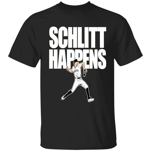Cam Schlittler New York Yankees Baseball Schlitt Happens Shirt