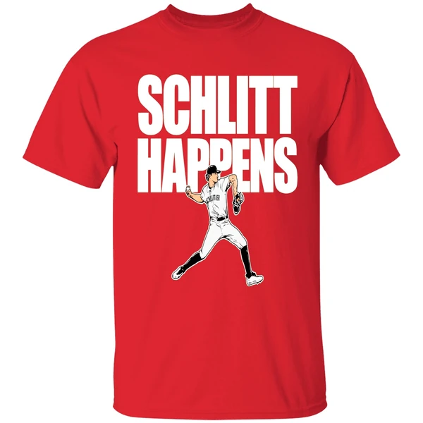 Cam Schlittler New York Yankees Baseball Schlitt Happens Shirt - Image 7