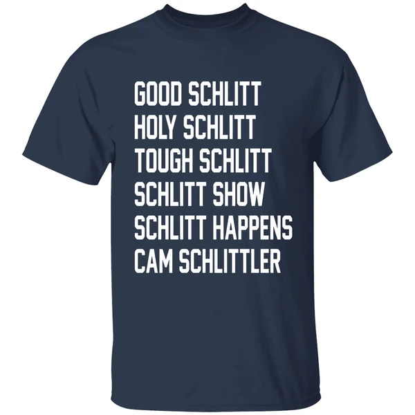 cam schlittler schlitt list good schlitt holy schlitt shirt navy