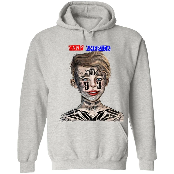 Camp America 93punx & Vic Mensa Hoodie - Image 7