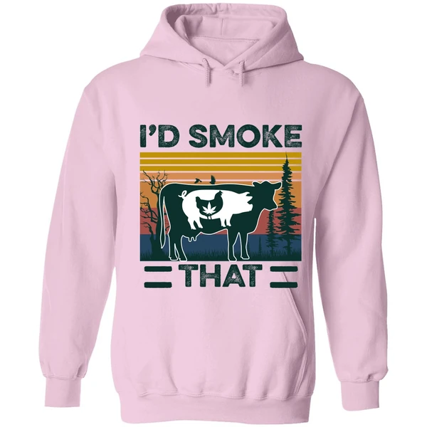 Camping Id Smoke That Vintage Hoodie - Image 4