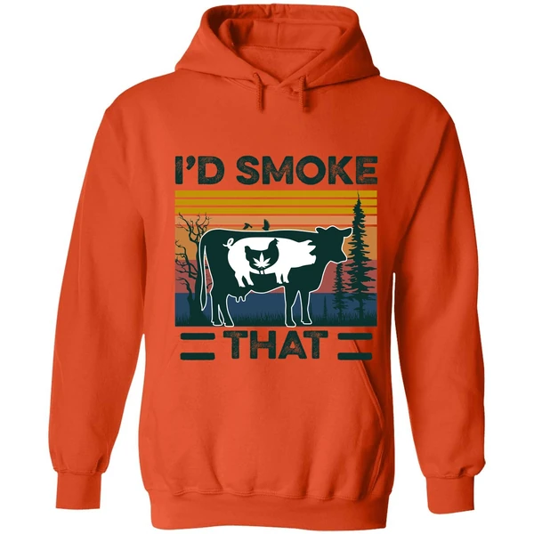 Camping Id Smoke That Vintage Hoodie - Image 5
