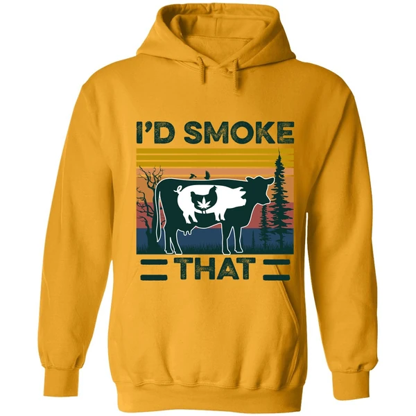 Camping Id Smoke That Vintage Hoodie - Image 9