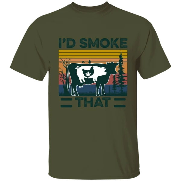 Camping Id Smoke That Vintage Shirt - Image 3