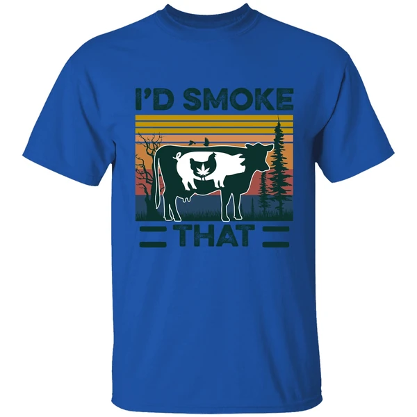 Camping Id Smoke That Vintage Shirt - Image 7