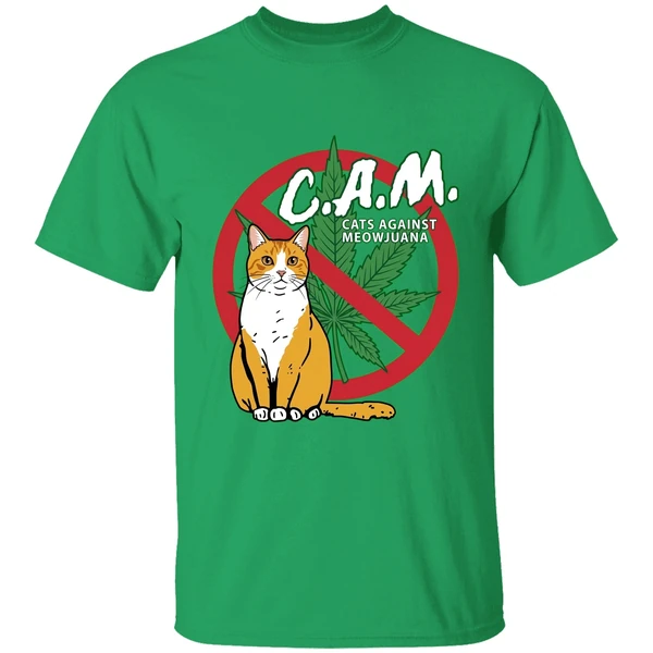 Can Cats Against Meowijuana Shirt - Image 2