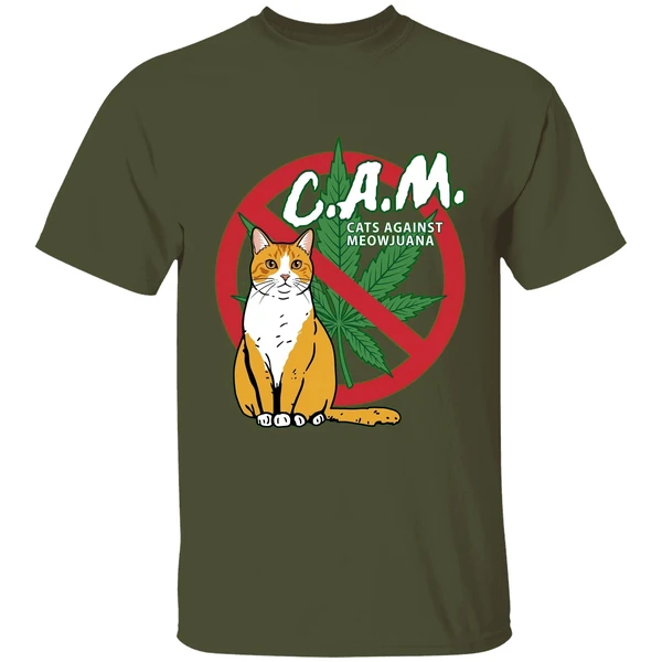 Can Cats Against Meowijuana Shirt - Image 4