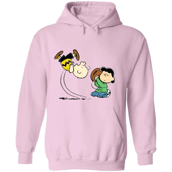Can I Kick It Charlie Brown Vs Lucy Aarhg Hoodie - Image 5