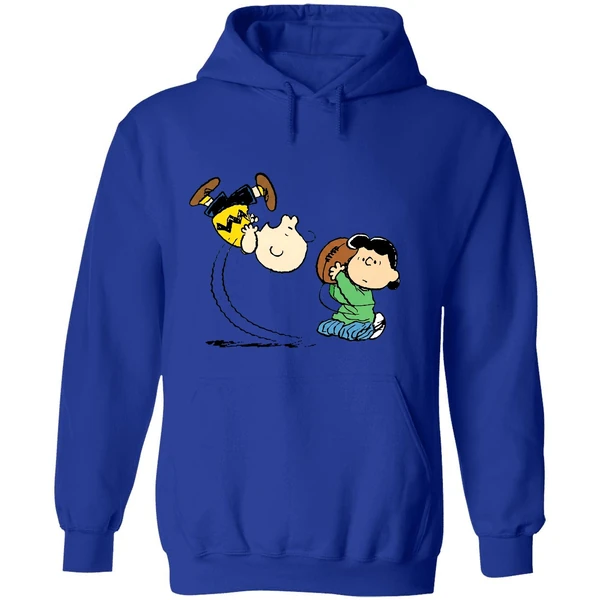Can I Kick It Charlie Brown Vs Lucy Aarhg Hoodie - Image 7