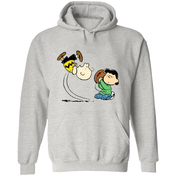 Can I Kick It Charlie Brown Vs Lucy Aarhg Hoodie - Image 9