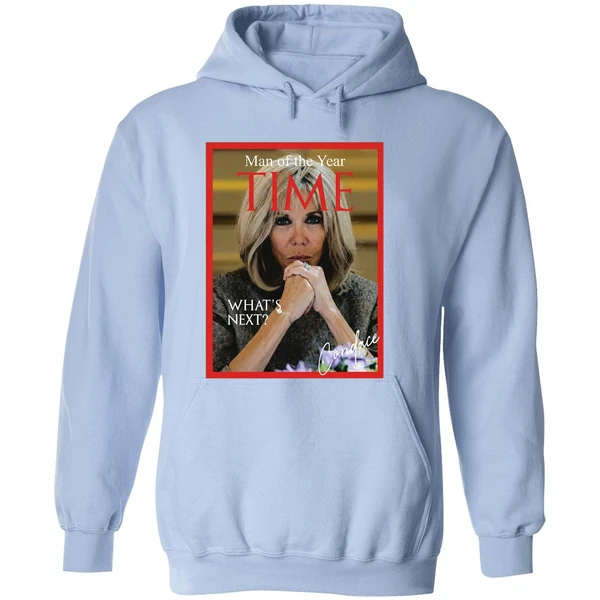 Candace Owens Brigitte Macron Man Of The Year Time Hoodie - Image 4