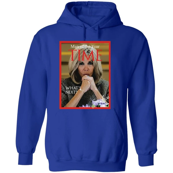 Candace Owens Brigitte Macron Man Of The Year Time Hoodie - Image 7